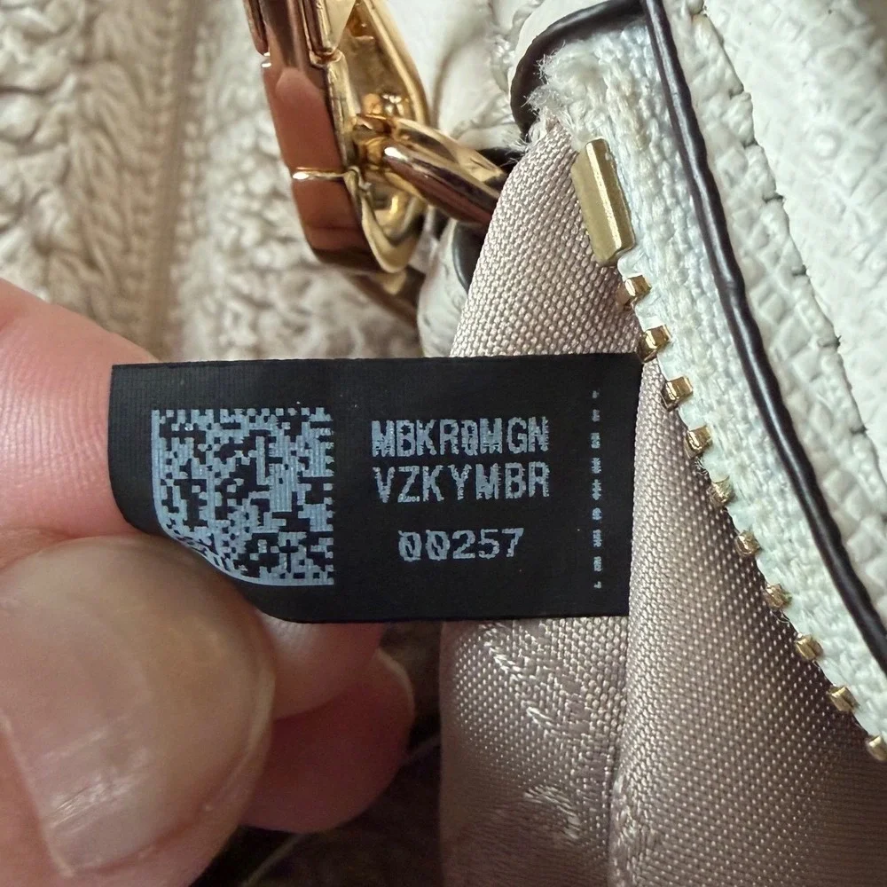 Michael Kors Houston  Crossgrain‎ Leather Double-Zip Crossbody